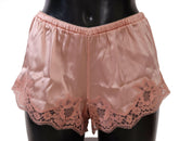 Dolce & Gabbana Pink Floral Lace Lingerie Underwear -   -  Dolce & Gabbana.